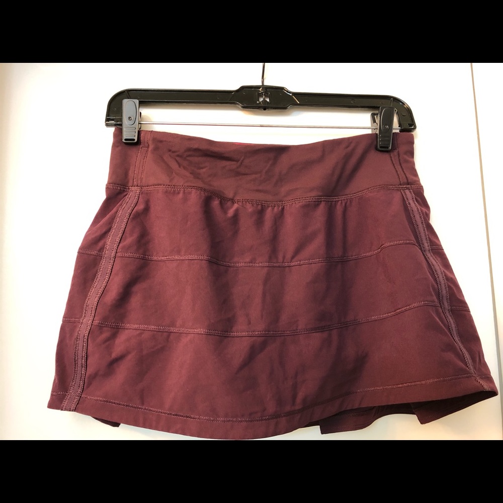 Lululemon pace setter skirt